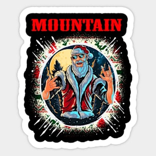 MOUNTAIN BAND XMAS Sticker